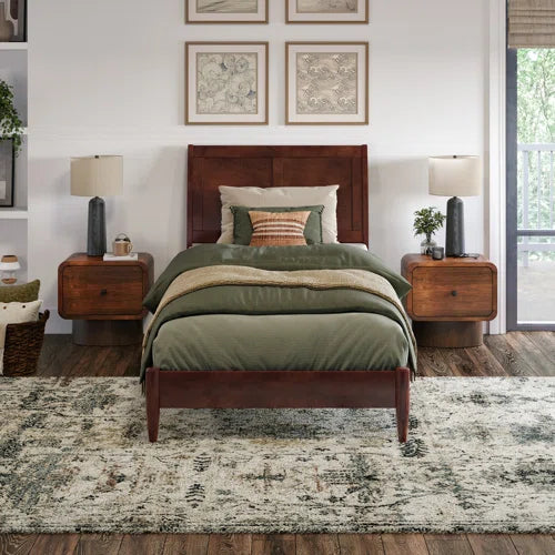 Ambrey Solid Wood Platform Bed