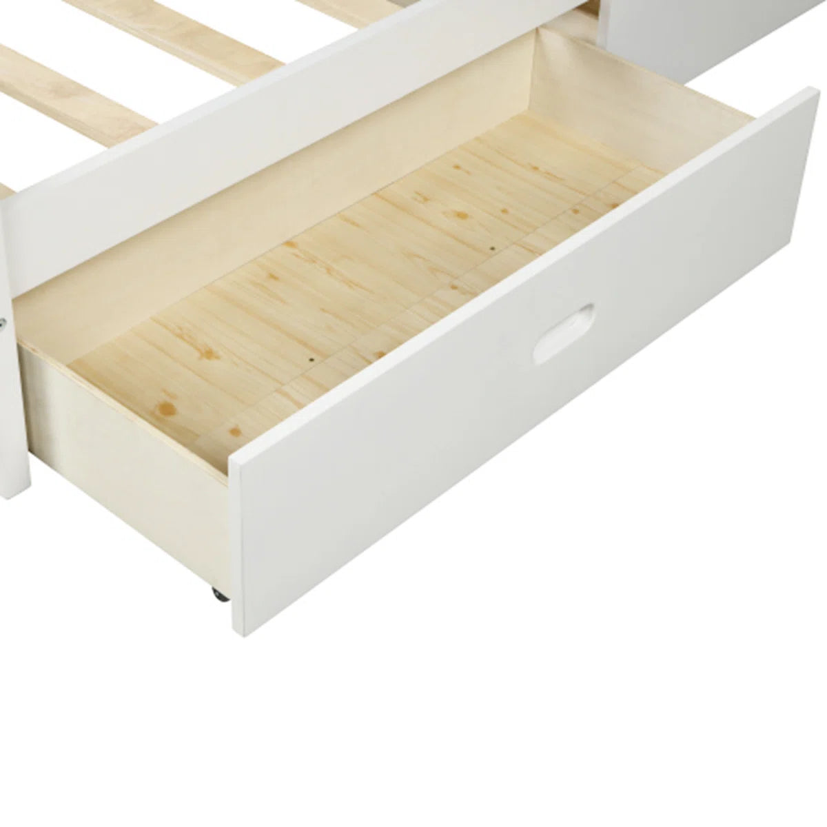 Aniko Low Profile Storage Platform Bed with 2 Drawers and Headboard