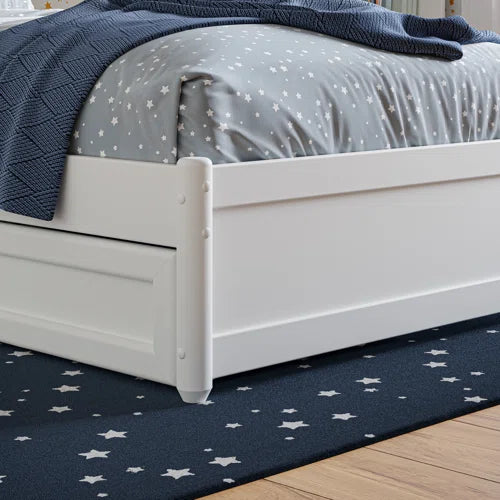Lamariah Solid Wood Open-Frame Storage Bed
