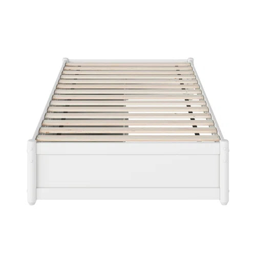 Lamariah Solid Wood Open-Frame Storage Bed